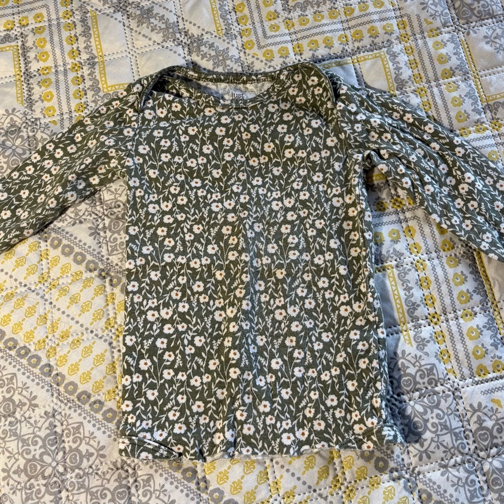 Floral Long Sleeve Top